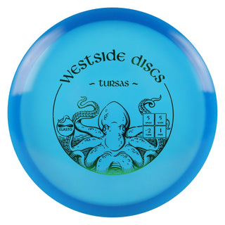Westside Disc Golf Elasto Tursas Midrange Disc 5/5/-2/1 Blue/Green 180 grams