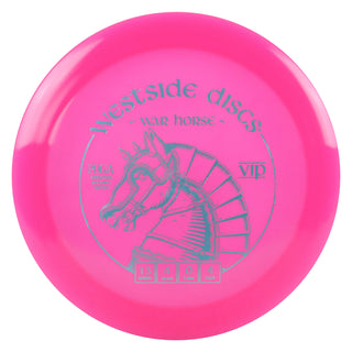 Westside Disc Golf VIP War Horse Distance Driver 13/4/0/4 Pink/Slate 173 grams