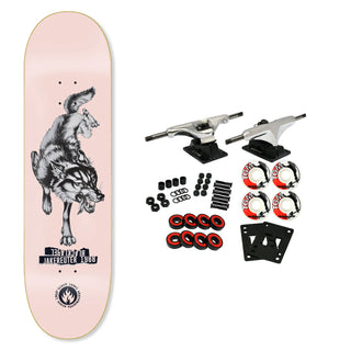 Black Label Skateboard Complete Jake Reuter Lone Wolf Assorted 8.75" x 32.25"