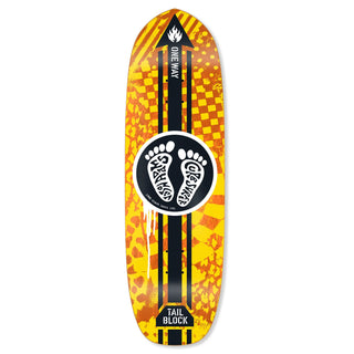 Black Label Skateboard Complete Jason Adams Curb Surfer 9.75" x 32.825"