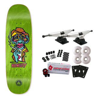 Black Label Skateboard Complete Matt Hensley Smoking Section Tugboat Assorted 9.5" x 32.125"