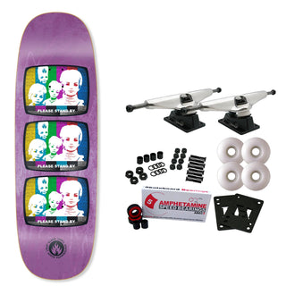 Black Label Skateboard Complete Stand By Jumbotron Assorted 10" x 32.25"