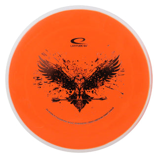 Latitude 64 Disc Golf Zero Medium Orbit Sinus - Isaac Robinson Team Series 2025 Orange White/Rose Gold 173 grams
