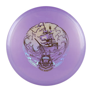 Prodigy Disc Golf 500 Isaac Robinson Archive Smugglers Pursuit Worlds Midrange 5/5/0/2 Purple/Gold 178 grams
