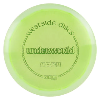 Westside Disc Golf VIP Ice Orbit Underworld Fairway Driver 7/6/-3/1 Green/Olive 174 grams
