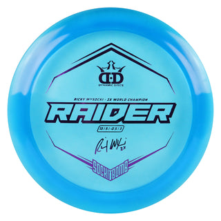 Dynamic Disc Golf Lucid Ice Wysocki Raider Driver 13/5/-0.5/3 Deep Blue/Purple 174 g