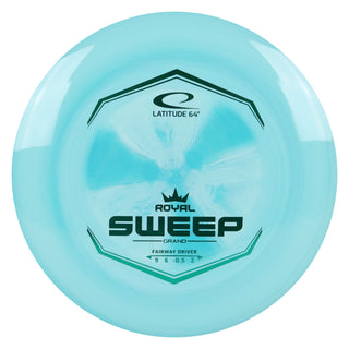 Latitude 64 Disc Golf Royal Grand Sweep Fairway Driver 9/6/-0.5/2 Turquoise/Green 174 grams
