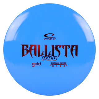Latitude 64 Disc Golf Gold Ballista Pro Distance Driver 14/4/0/3 Blue/Red 174 grams