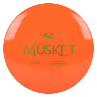 Latitude 64 Disc Golf Gold Musket Fairway Driver 10/5/-0.5/2 Orange/Olive 174 grams