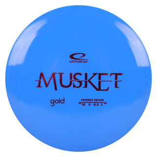 Latitude 64 Disc Golf Gold Musket Fairway Driver 10/5/-0.5/2 Blue/Red 173 grams