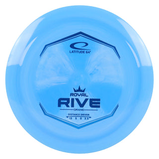 Latitude 64 Disc Golf Royal Grand Rive Distance Driver 13/5/0/3.5 Blue/Blue 175 grams