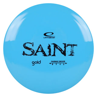 Latitude 64 Disc Golf Gold Saint Fairway Driver 9/7/-1/2 Light Blue/Black 171 grams
