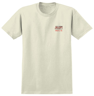 Anti Hero Skateboards Shirt Jalopi Returns Cream