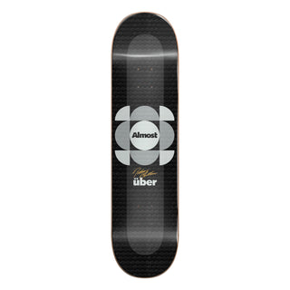 Almost Skateboard Deck Mullen Uber Expanded Silver 8.25" x 32.1"