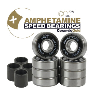 Amphetamine Bearings Ceramic Gold