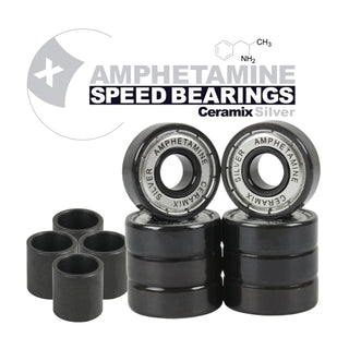 Amphetamine Bearings Ceramic Silver
