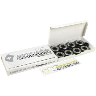 Amphetamine Bearings Ceramic Silver