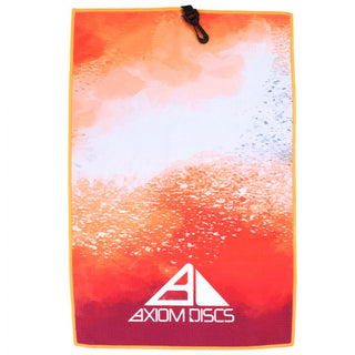 Axiom Disc Golf Towel Sublimated Red 23.75" x 15.5"