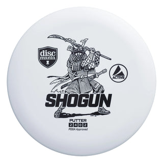 Disc Golf Putter Pack Discmania Active Shogun Bulk Lot of 3 Discs White