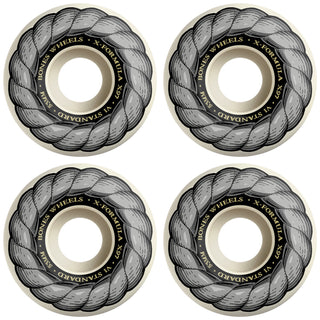 Bones Skateboard Wheels 53mm X-Formula Standard V1 97A White