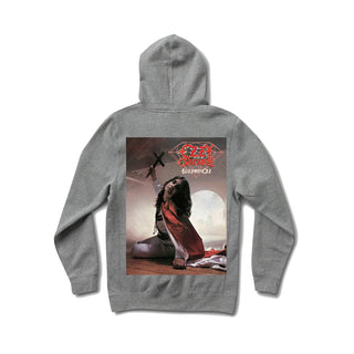 Diamond Supply Co. X Ozzy Osbourne Hoody Blizzard of Ozz Pullover Heather Grey