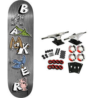 Baker Skateboard Complete Zach Allen Calamities Grey 8.5" x 32"