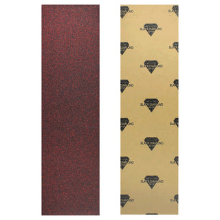 Black Diamond Longboard Griptape Red Glitter 10" x 48"