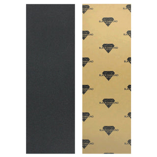 Black Diamond Skateboard Griptape 12" x 34" - Extra Wide for Big Boards