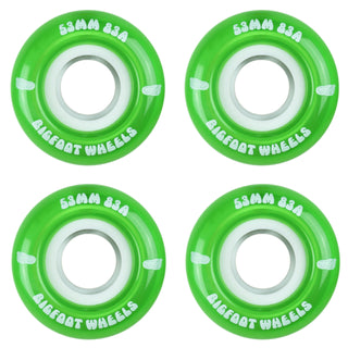 Bigfoot 53mm 83A Soft Cruiser Filmer Wheels Green (Set of 4)