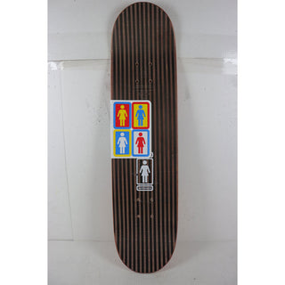 Blem Girl Skateboard Deck Malto Pop Secret Red 8.0" x 31.875" Cosmetic