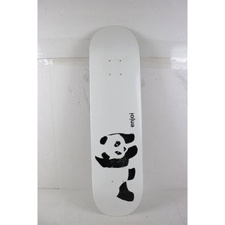 Blem Enjoi Skateboard Deck Whitey Panda White 7.75" x 31.25" Cosmetic (gripped)
