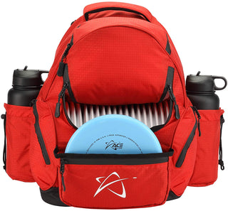 Prodigy Disc Golf Bag BP-3 V3 Backpack Red Holds up to 20 Discs