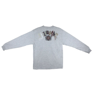 Billabong Skateboard Longsleeve Back Logo Grey - Youth Kids Medium