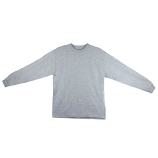 Billabong Skateboard Longsleeve Back Logo Grey - Youth Kids Medium