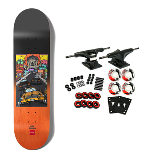 Chocolate Skateboard Complete Herrera Fiendin Twin 8.0" x 31.88"
