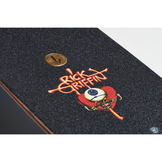 California Locos Skateboard Complete Rick Griffin Surfing Eyeball 8.0"