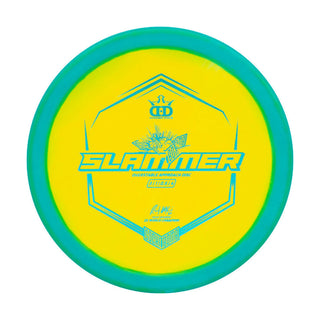 Dynamic Disc Golf Classic Supreme Oribit Sockibomb Slammer Putter 3/1/0.5/4 Yellow/Teal 173 g