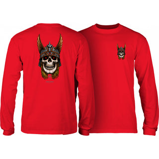 Powell Peralta Longsleeve Shirt Andy Anderson Skull Red