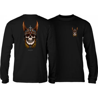 Powell Peralta Longsleeve Shirt Andy Anderson Skull Black