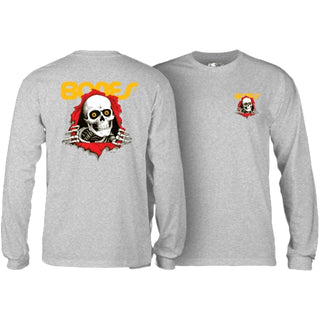 Powell Peralta Long Sleeve Shirt Ripper Grey