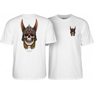 Powell Peralta Shirt Anderson Skull White Mens