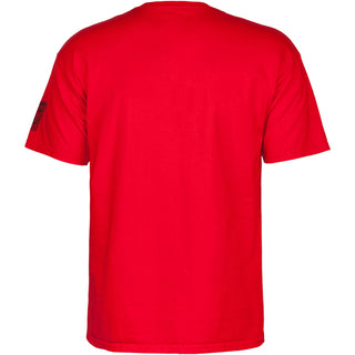 Powell Peralta Skateboard Shirt Animal Chin Red