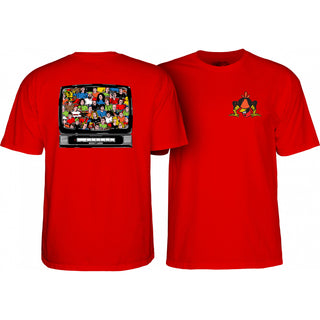 Powell Peralta Shirt Bucky Lasek Stadium Red