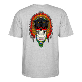 Powell Peralta Shirt Kelvin Hoefler Skull Athletic Heather