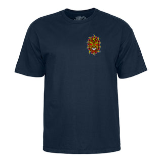 Powell Peralta Shirt Nicky Guerrero Mask Navy