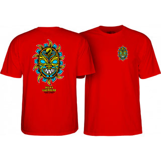 Powell Peralta Shirt Nicky Guerrero Mask Red