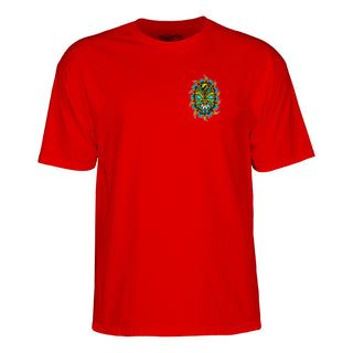 Powell Peralta Shirt Nicky Guerrero Mask Red