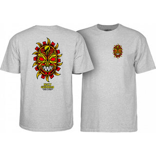 Powell Peralta Shirt Nicky Guerrero Mask Athletic Heather