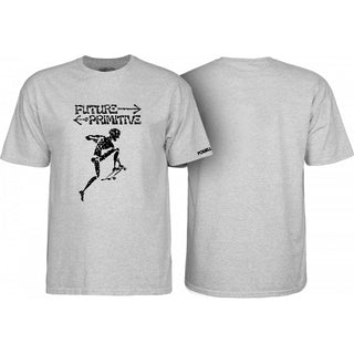 Powell Peralta Skateboard Shirt Future Primitive Sport Grey