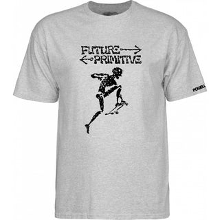 Powell Peralta Skateboard Shirt Future Primitive Sport Grey
